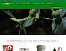 Tablet Screenshot of angoloverdeshop.it